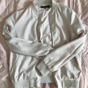 Pink Zara Bomber Jacket
